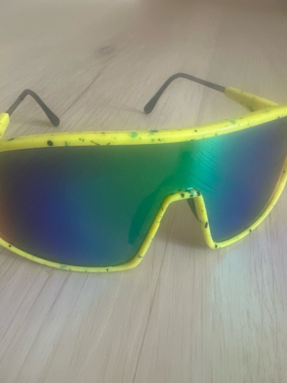 Yellow Mirrored Lens kids Sunglasses